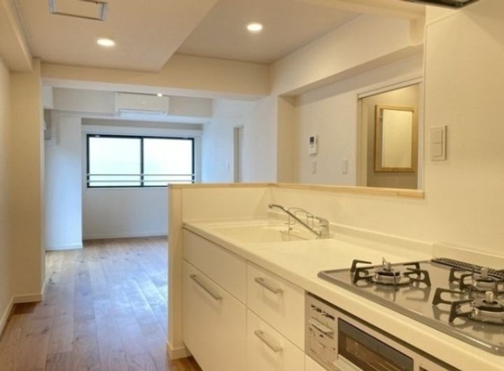 東京都港区西麻布3(マンション)の賃貸物件のキッチン