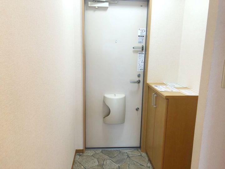 山形県山形市江俣4(一戸建)の賃貸物件の玄関