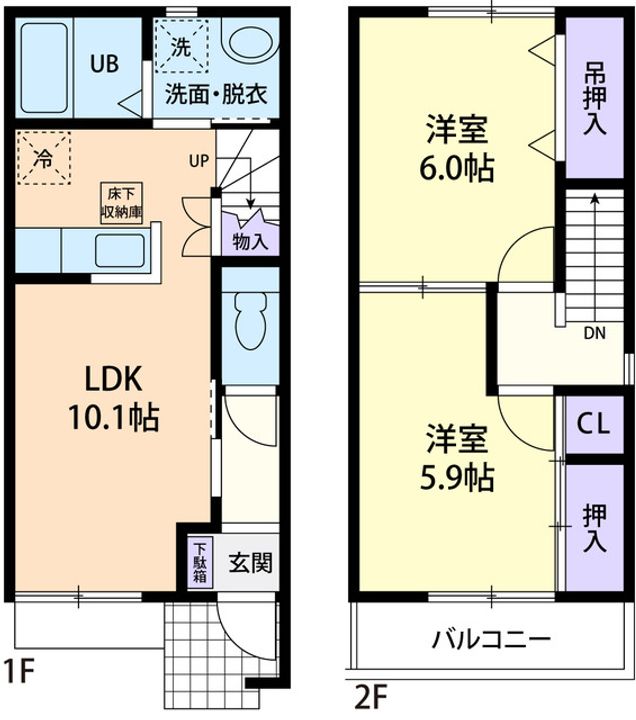 Holly Flatの間取り