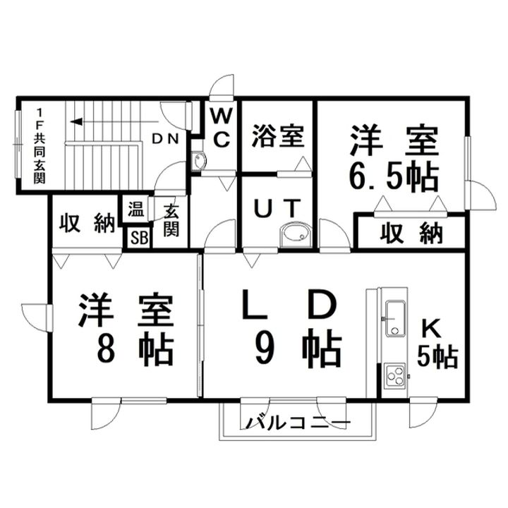 レインボー2004の間取り