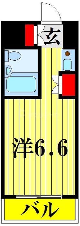 第52新井ビルの間取り