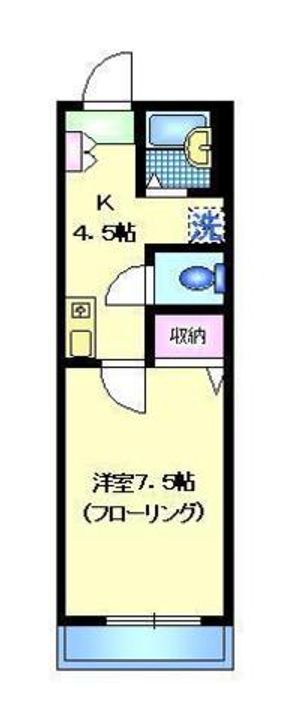 メゾンファミールの間取り