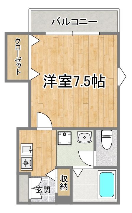 辻産業第10ビルの間取り