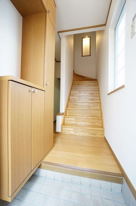 福島県郡山市日和田町字財ノ木原(アパート)の賃貸物件の玄関