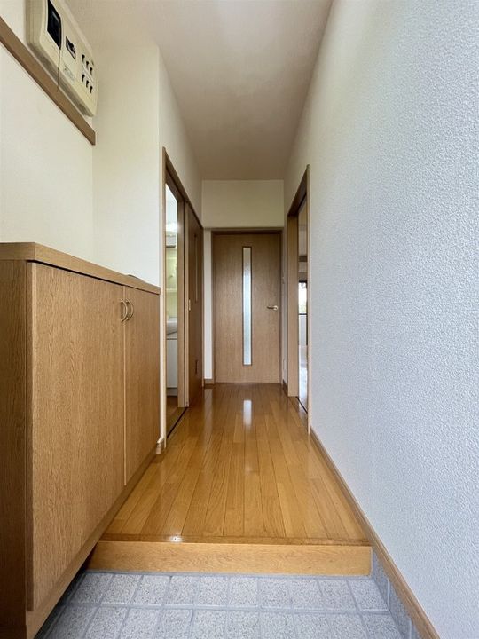 静岡県浜松市中央区中里町(マンション)の賃貸物件の玄関