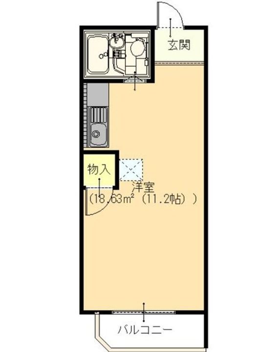 アネックス21中野の間取り