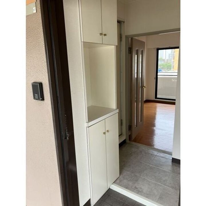 ダイアパレス野田屋町の玄関