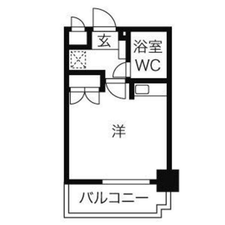 ダイアパレス野田屋町の間取り