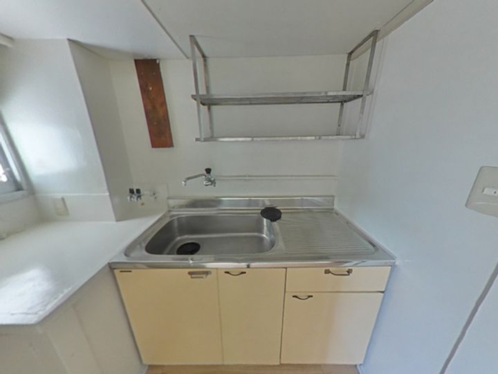 ビレッジハウス下更地2号棟のキッチン