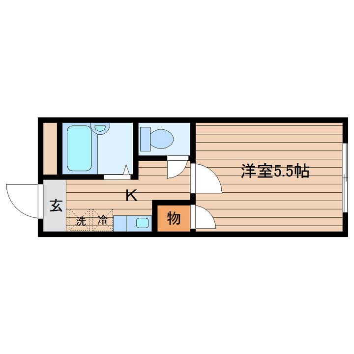 サンパレス宮町の間取り