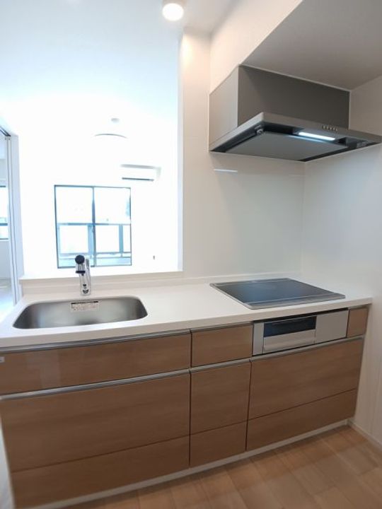 滋賀県栗東市手原1(アパート)の賃貸物件のキッチン