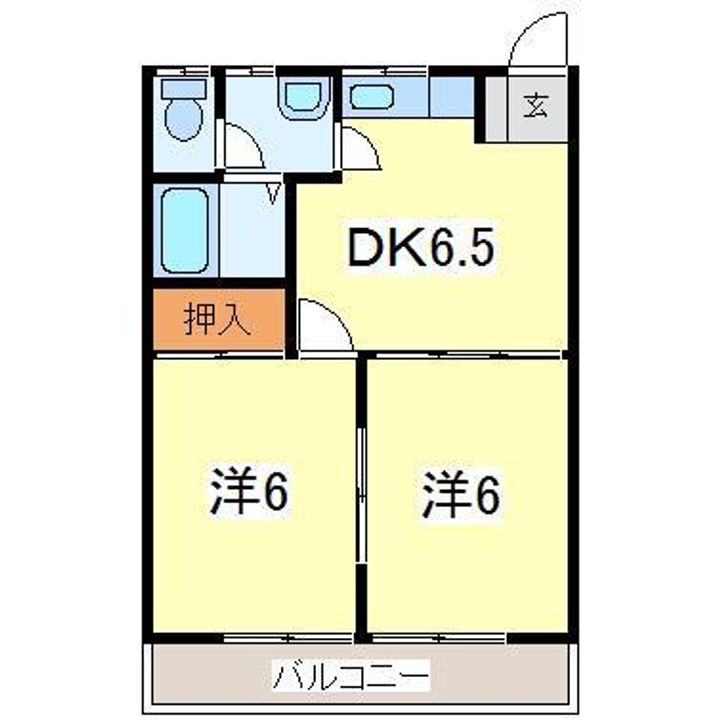 ペアレントハウスAの間取り
