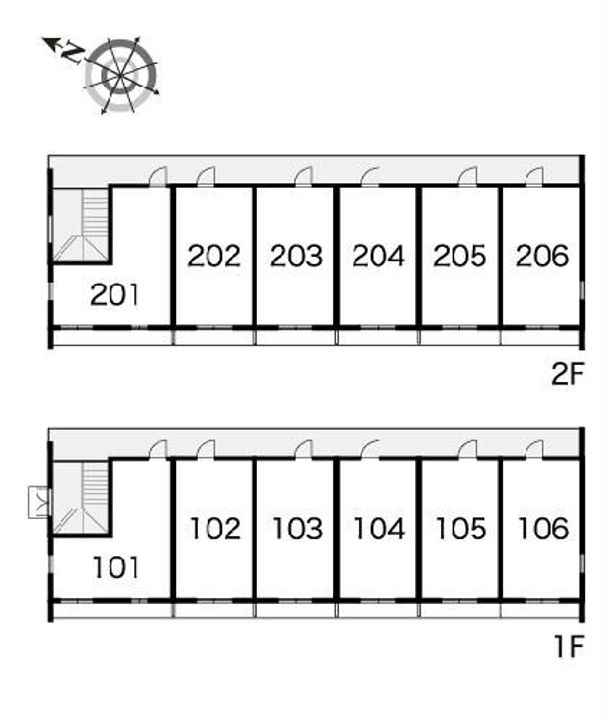 レオパレスARKの地図