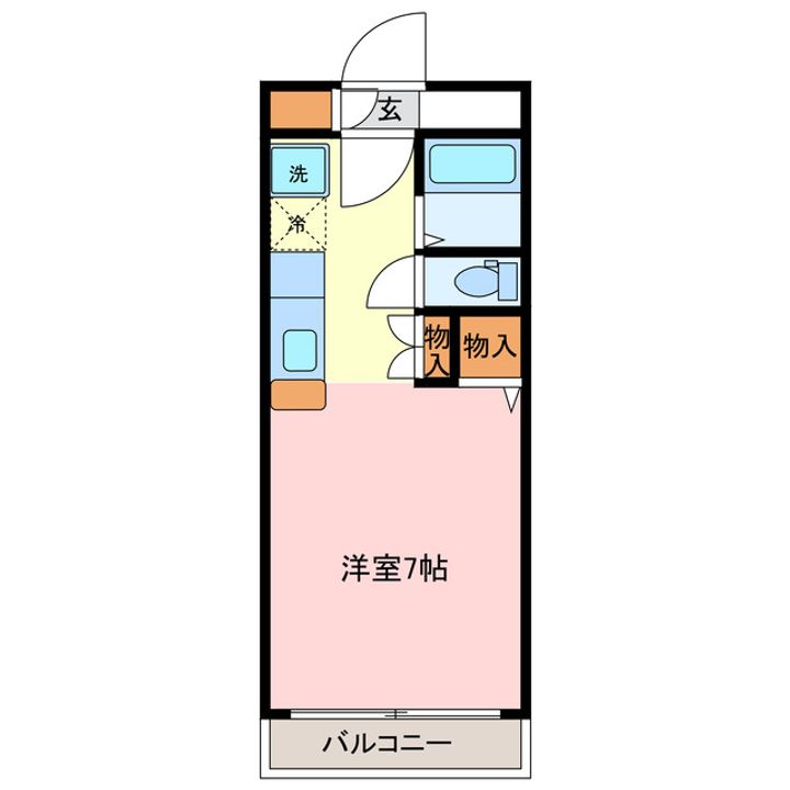ヤナギビルの間取り