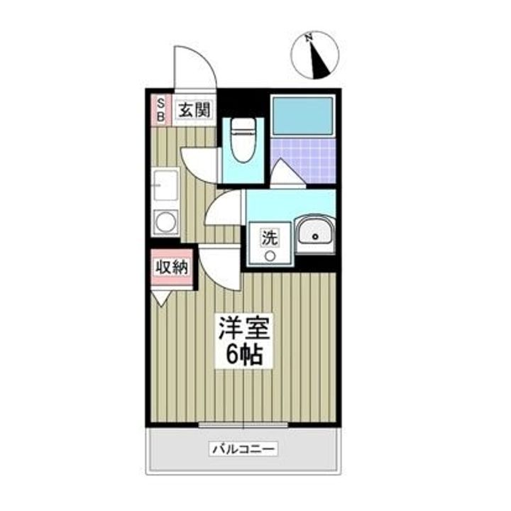 パルトネール東久保町の間取り