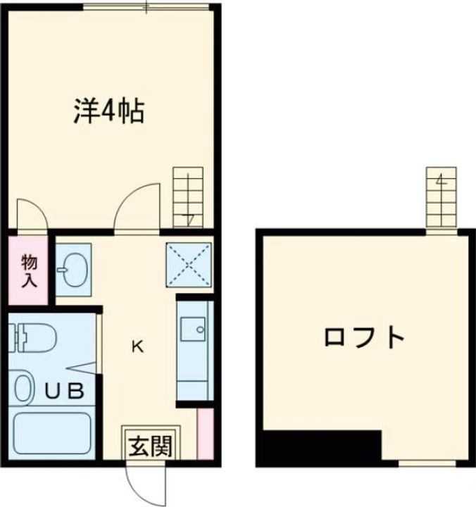 アルファ藤代の間取り