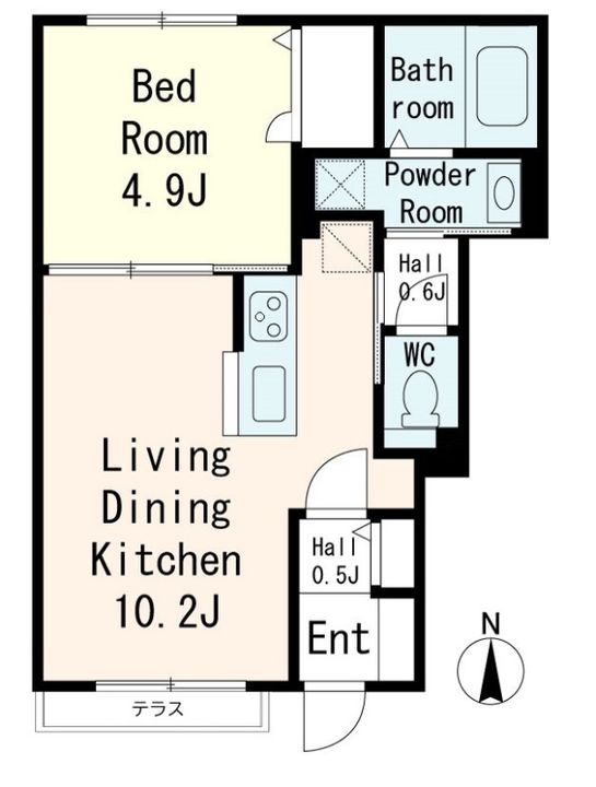 リヴェールの間取り