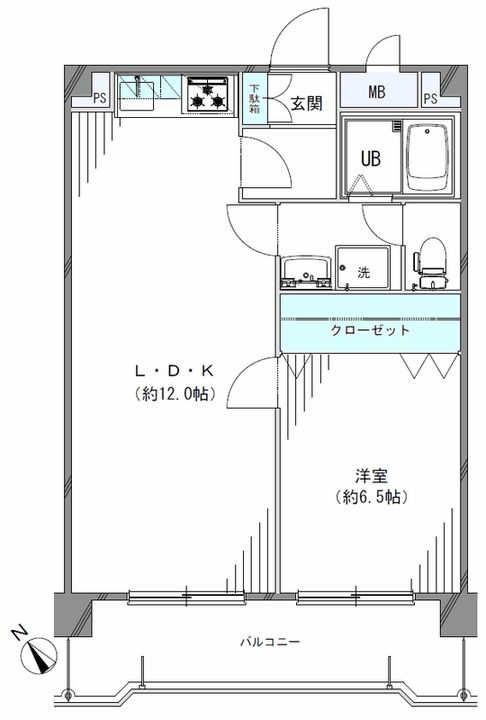 フォレスト玉川の間取り