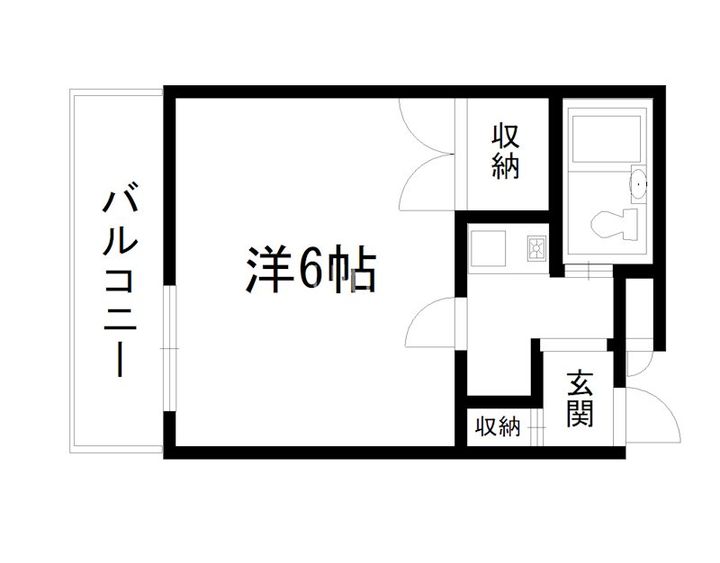 ルビナス竹澤の間取り