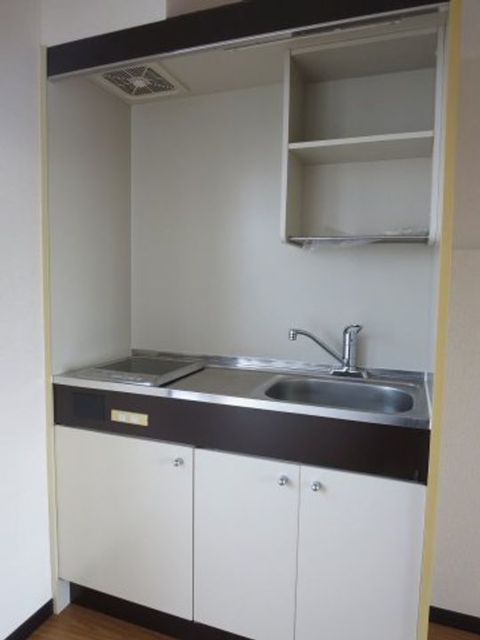 神奈川県横浜市緑区長津田3(アパート)の賃貸物件のキッチン