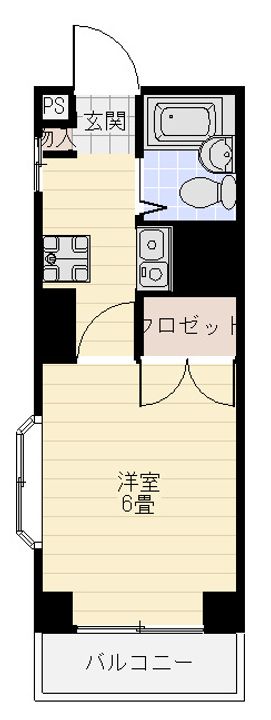 コスモ佐野第2の間取り