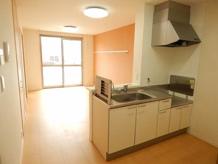 鹿児島県指宿市湊4(アパート)の賃貸物件のキッチン