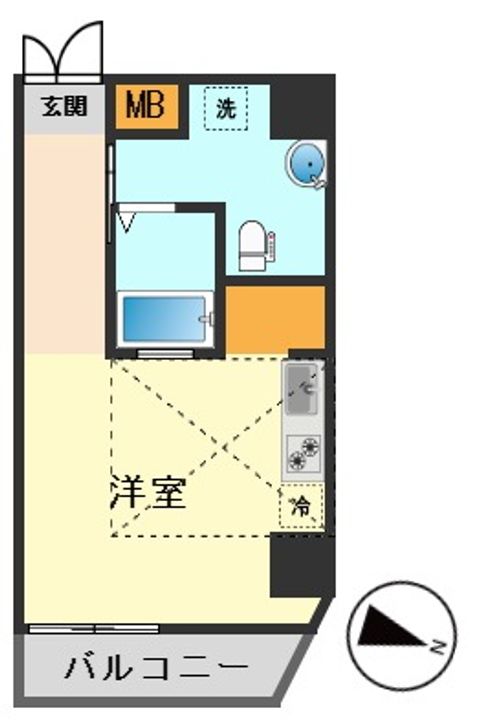 レイオーバー金町の間取り