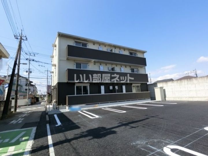 栃木県宇都宮市戸祭4(アパート)の賃貸物件の外観