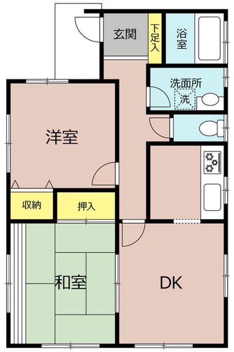 埼玉県行田市持田1(一戸建)の賃貸物件の間取り