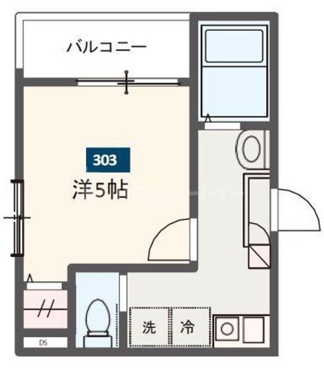 MELDIA江戸川の間取り