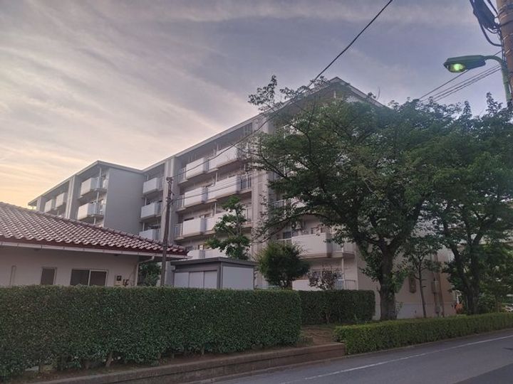 三郷早稲田団地 6-2号棟の外観