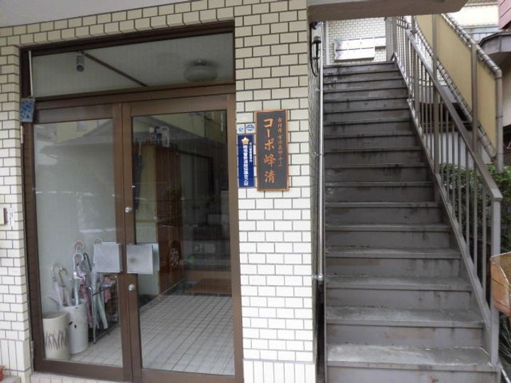 コーポ峰清の地図