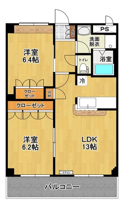 グランドール・ガーデンの間取り