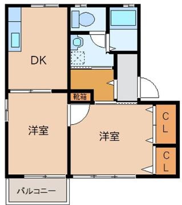 サンヒルズ宇佐の間取り