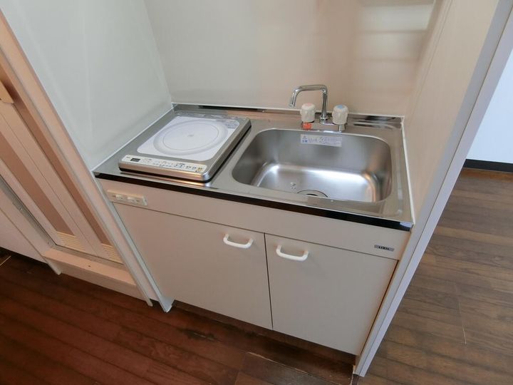 神奈川県川崎市中原区木月住吉町(マンション)の賃貸物件のキッチン