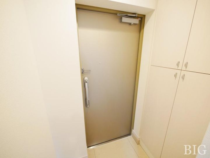 東京都世田谷区奥沢5(マンション)の賃貸物件の玄関