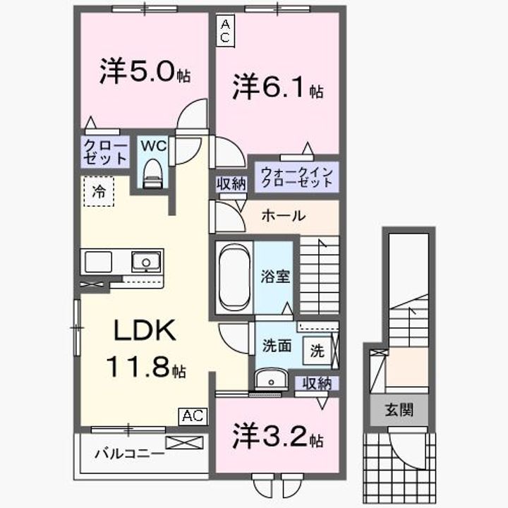ヴィラ セレニティの間取り