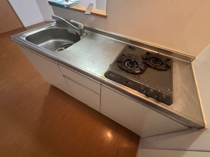 神奈川県横浜市鶴見区岸谷2(アパート)の賃貸物件のキッチン