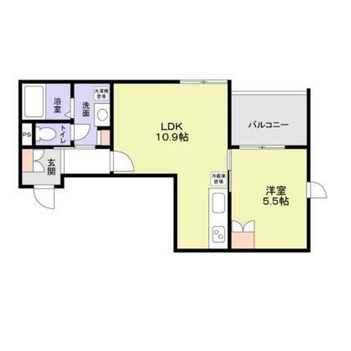 東京都中野区野方4(アパート)の賃貸物件の間取り