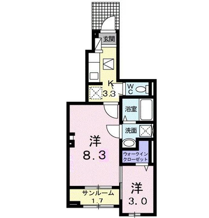 グレイスフルの間取り