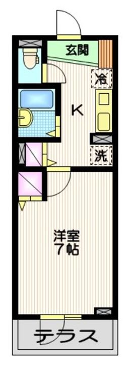パークサイド田中の間取り