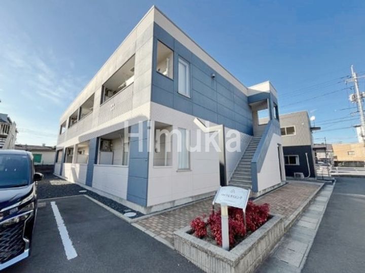 岡山県岡山市北区奥田西町(アパート)の賃貸物件の地図