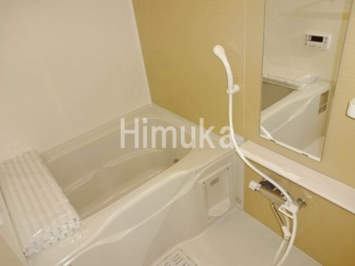 岡山県岡山市北区奥田西町(アパート)の賃貸物件の風呂