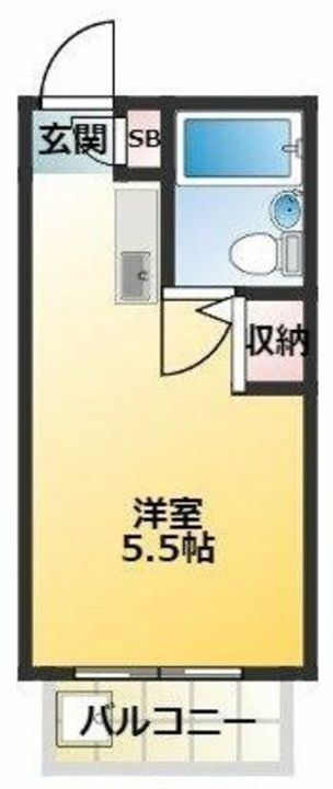 エステート第一扶桑の間取り