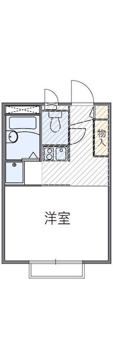 東京都日野市百草(アパート)の賃貸物件の間取り