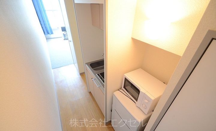 東京都日野市百草(アパート)の賃貸物件のキッチン