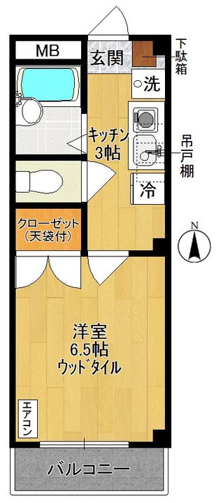 ベル ルージュの間取り