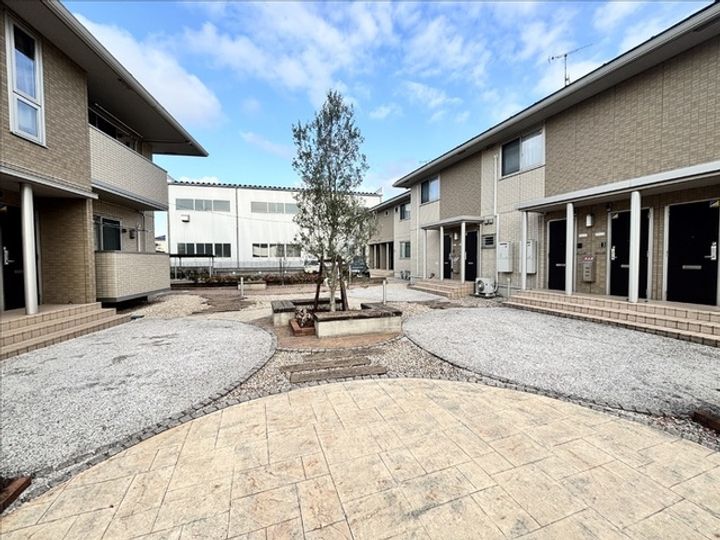 新潟県新潟市東区空港西1(アパート)の賃貸物件の地図