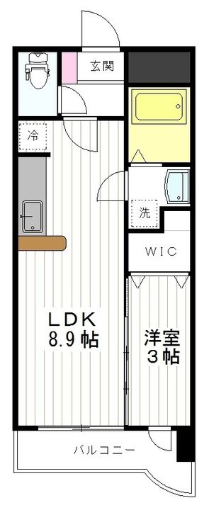 ピアチェーレ泉中央駅前の間取り