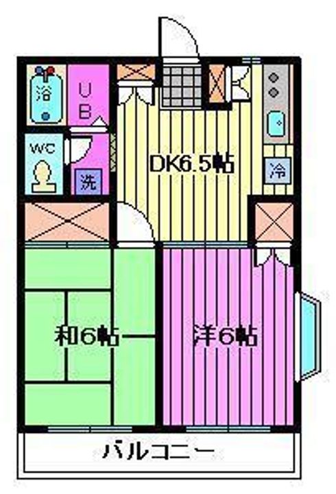 ベルメゾン・オオノの間取り